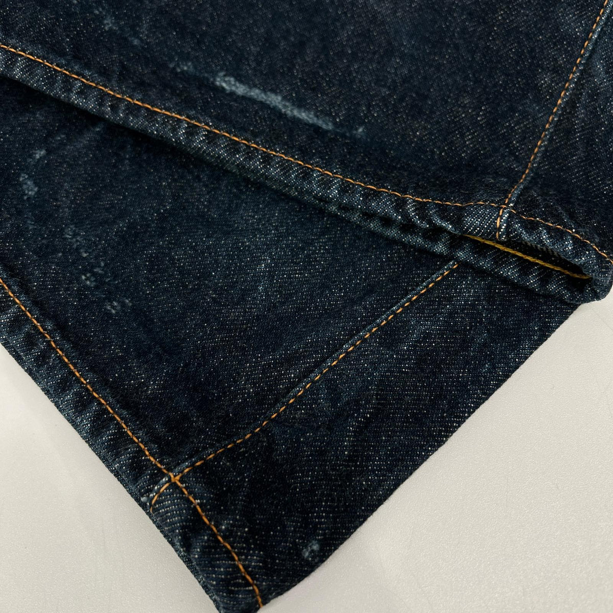 EVISU エヴィス 2001 NO.1 SPECIAL イエローカモメペイント セルビッチデニム ボトムス