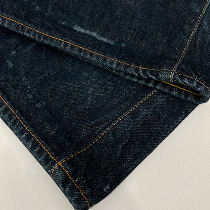 EVISU エヴィス 2001 NO.1 SPECIAL イエローカモメペイント セルビッチデニム ボトムス