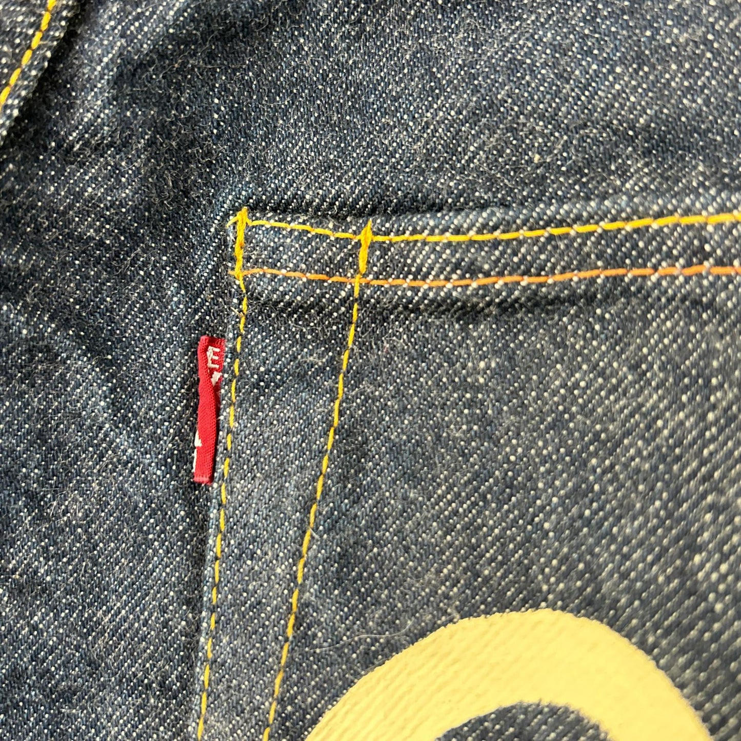 EVISU エヴィス 2001 NO.1 SPECIAL カモメペイントセルビッチデニム ボトムス