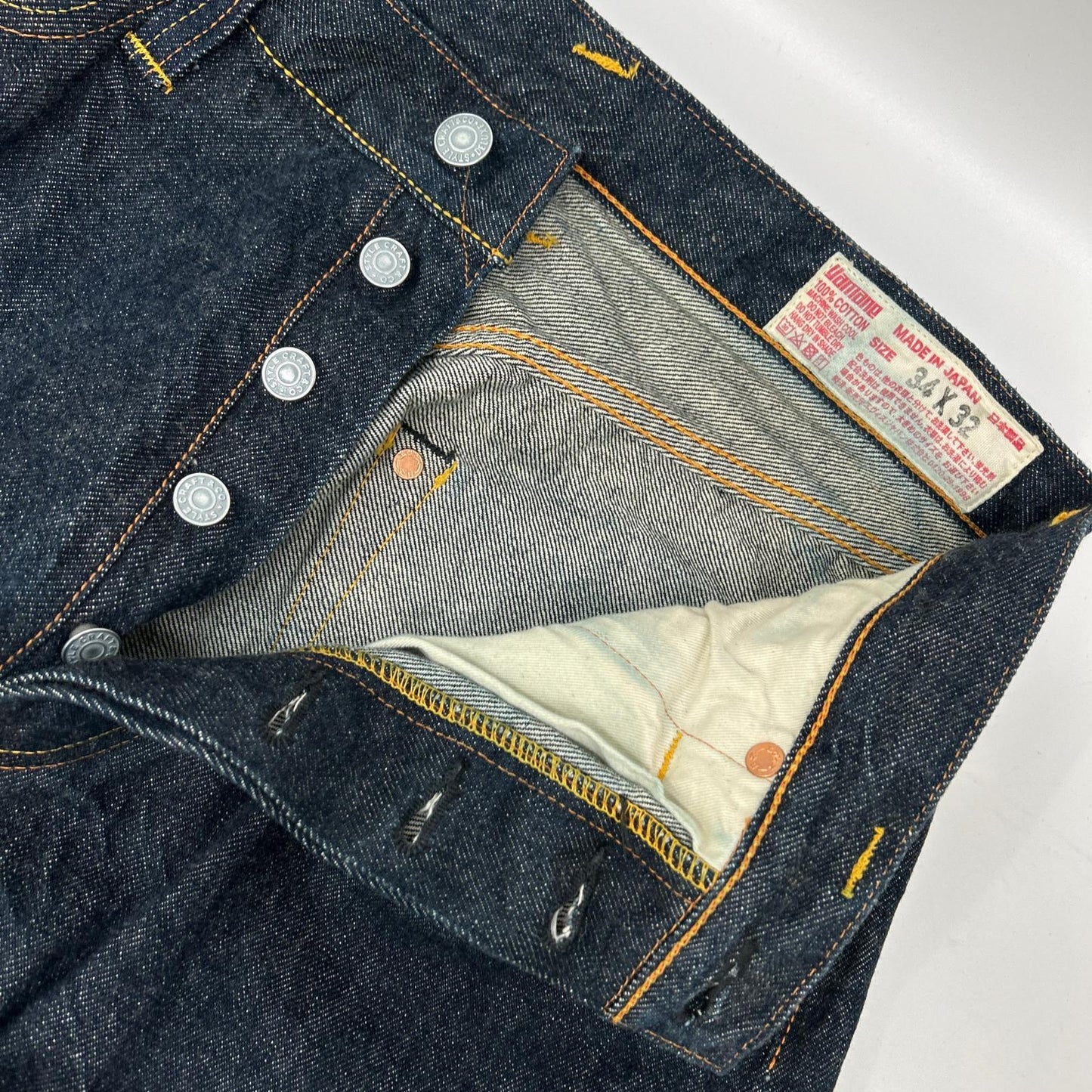 EVISU エヴィス 2001 NO.1 SPECIAL カモメペイントセルビッチデニム ボトムス