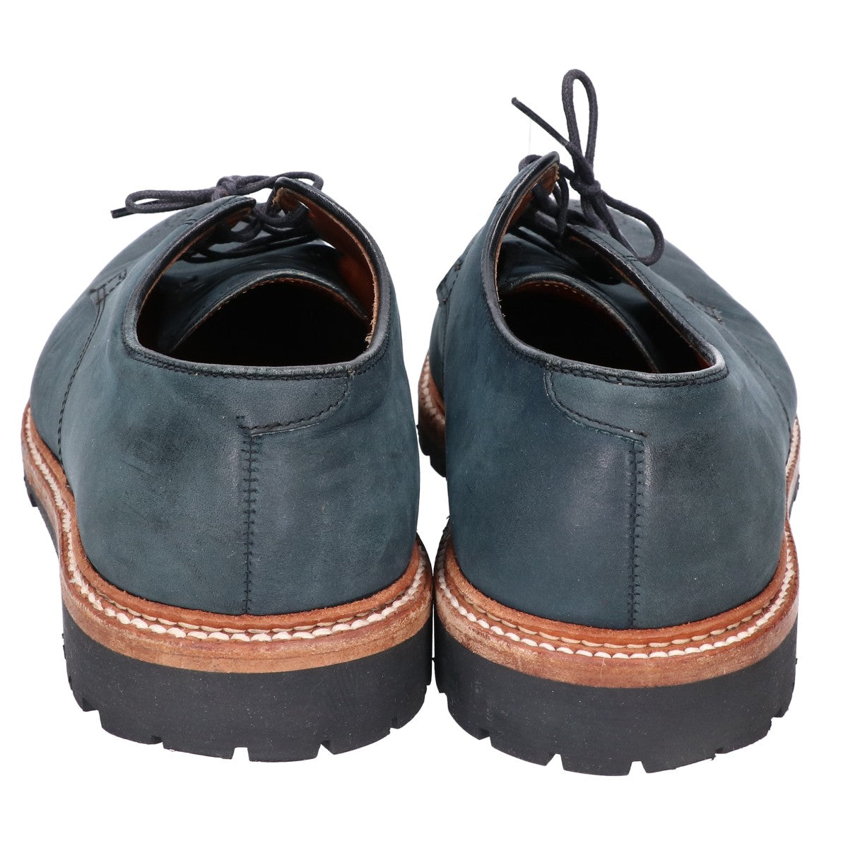 Alden オールデン BLUE BLUE ブルーブルー別注 29314 5EYE PLAIN TOE MEDALLION SHOES メダリオントゥ シューズ シューズ