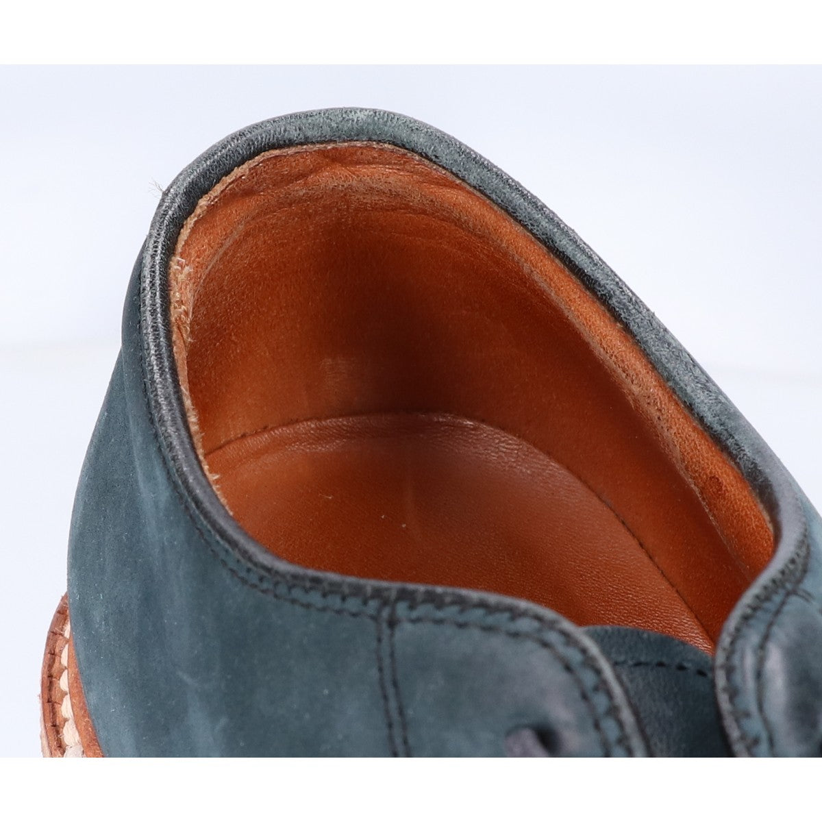 Alden オールデン BLUE BLUE ブルーブルー別注 29314 5EYE PLAIN TOE MEDALLION SHOES メダリオントゥ シューズ シューズ