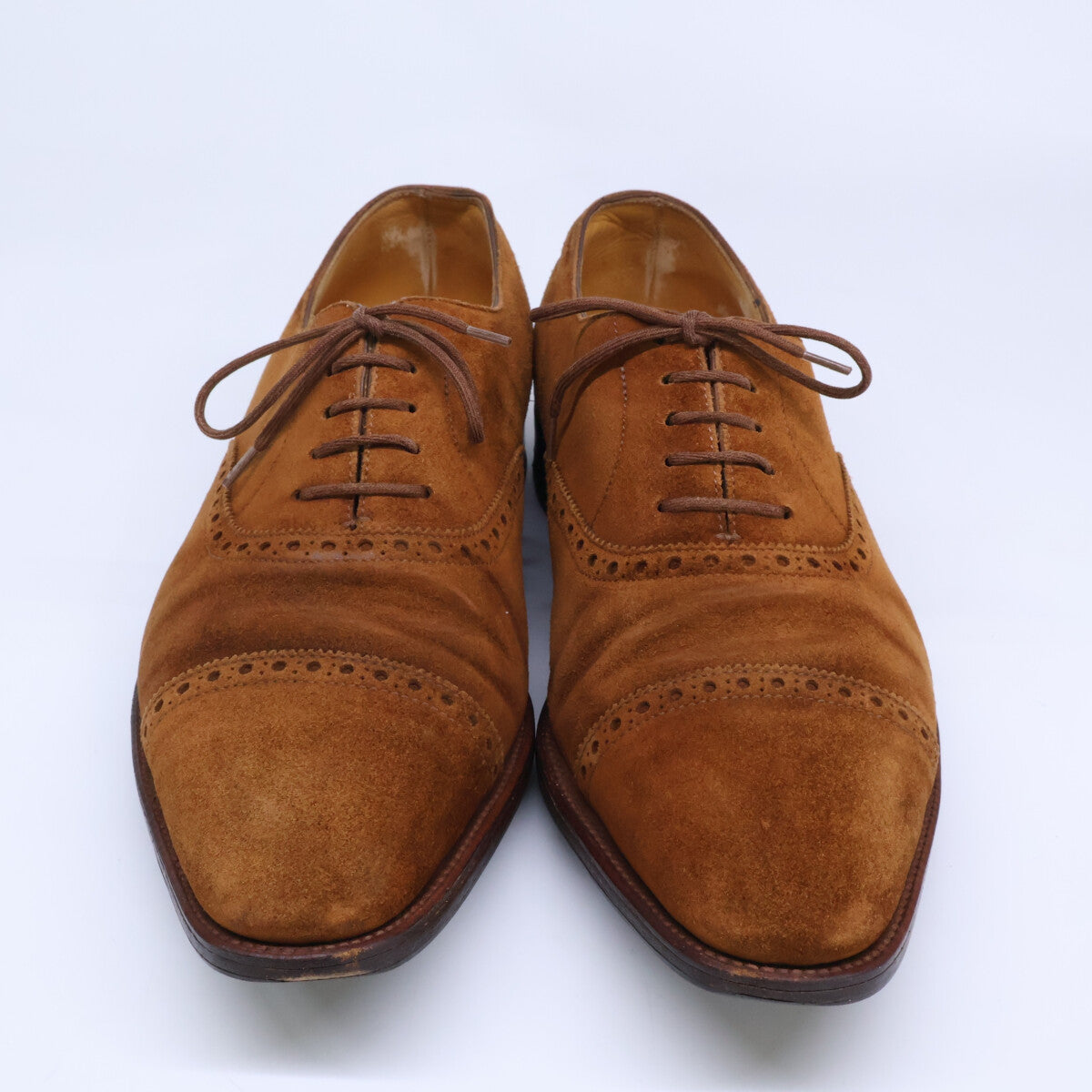 JOHNLOBB ジョンロブ AVON エイボン 8000ラスト スエード パンチドキャップトゥ シューズ シューズ