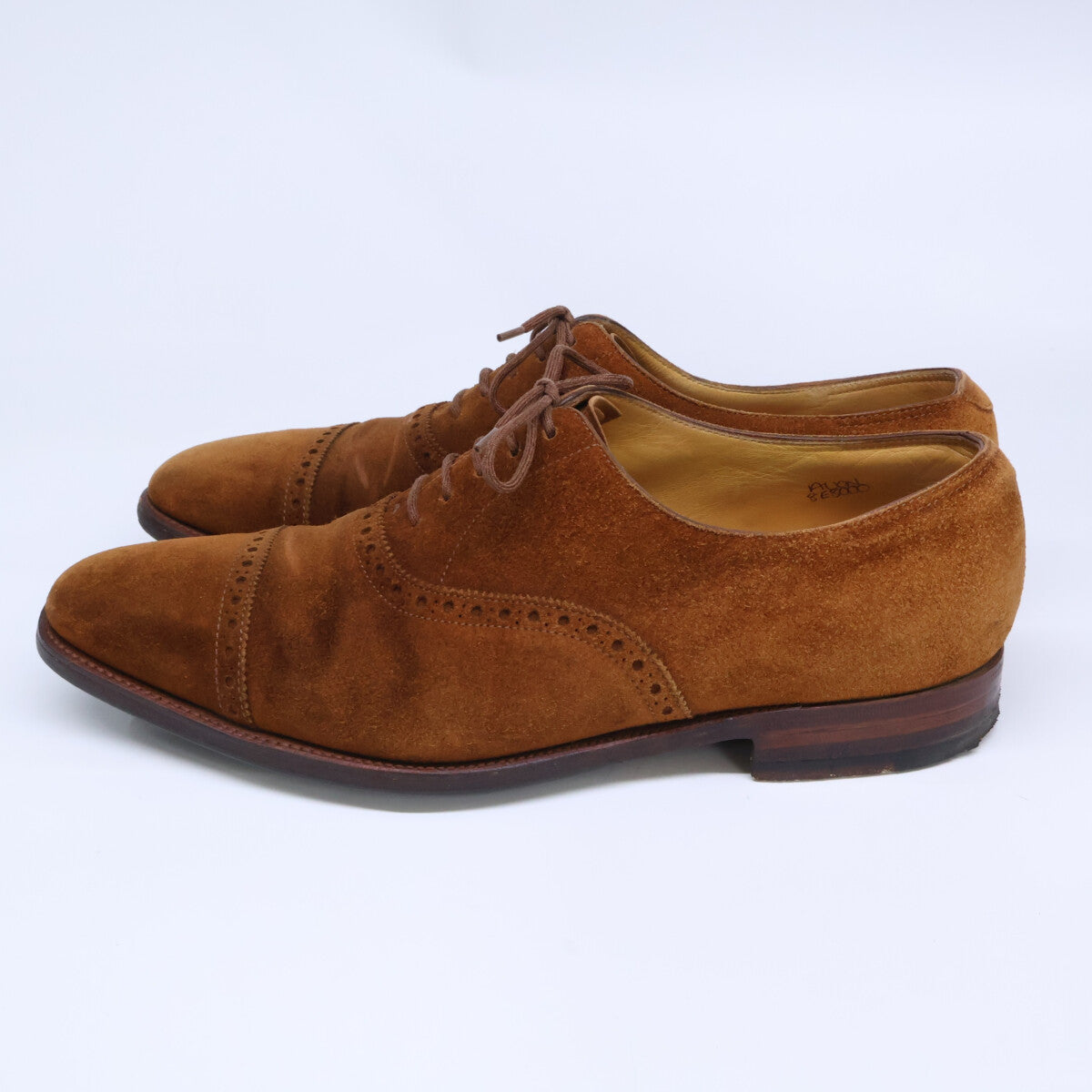 JOHNLOBB ジョンロブ AVON エイボン 8000ラスト スエード パンチドキャップトゥ シューズ シューズ