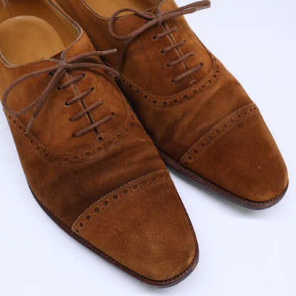 JOHNLOBB ジョンロブ AVON エイボン 8000ラスト スエード パンチドキャップトゥ シューズ シューズ