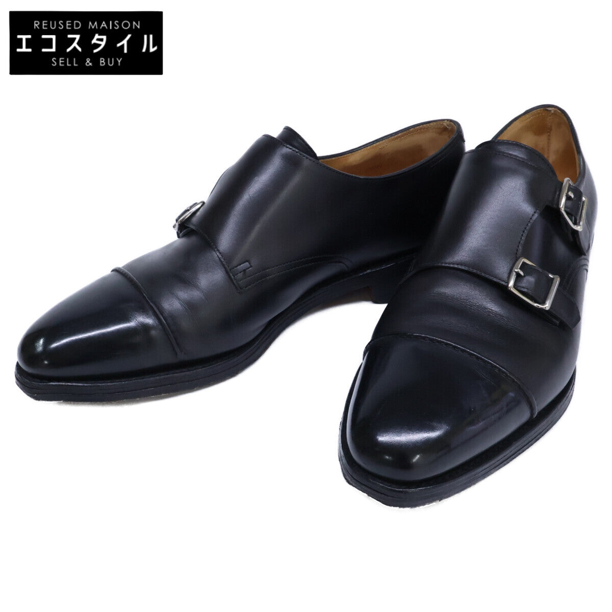 JOHNLOBB ジョンロブ 【美品】WILLIAMⅡウィリアム2 ラスト9795 ダブルモンク レザーシューズ シューズ