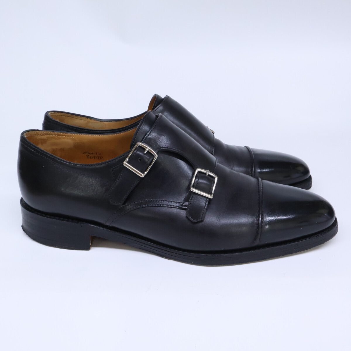 JOHNLOBB ジョンロブ 【美品】WILLIAMⅡウィリアム2 ラスト9795 ダブルモンク レザーシューズ シューズ