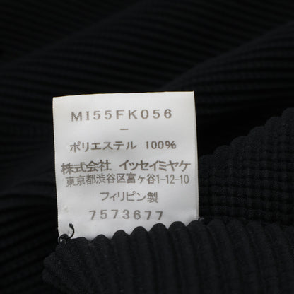 MeISSEYMIYAKE Me ISSEY MIYAKE MI55FK056 Pleated Short-Sleeve Cut-and-Sew Top/Top