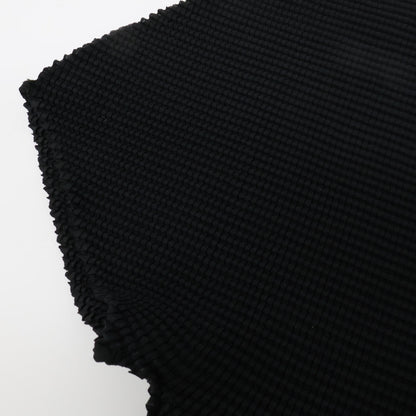 MeISSEYMIYAKE Me ISSEY MIYAKE MI55FK056 Pleated Short-Sleeve Cut-and-Sew Top/Top