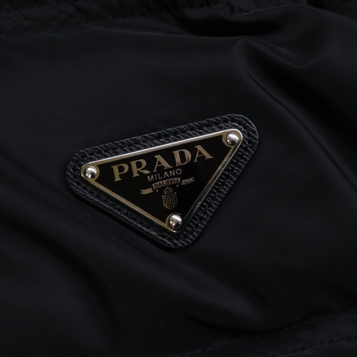 【Excellent Condition/Domestic Authentic】SGH070 Triangle Logo Hooded Down Jacket Jacket 46 Men's