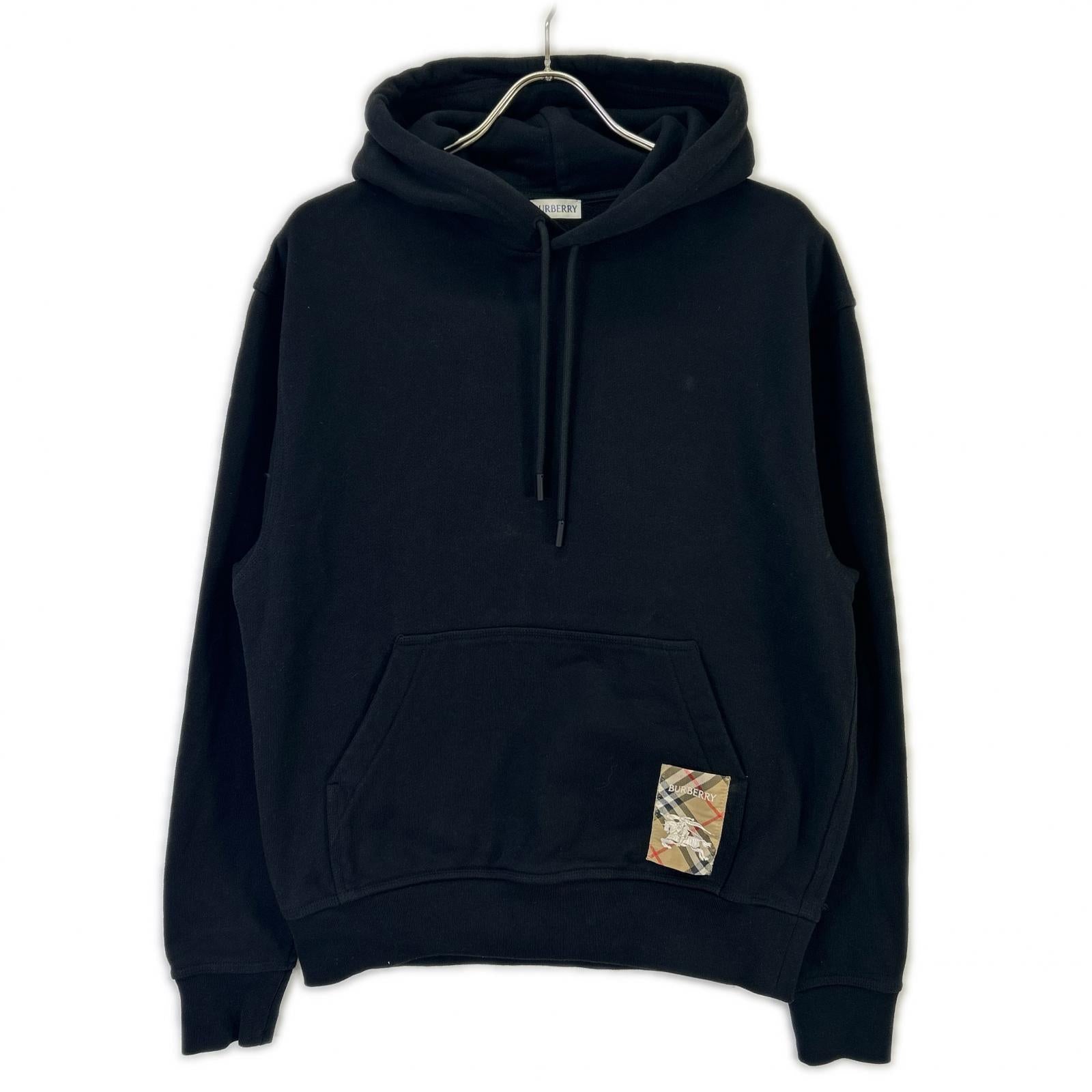 BURBERRY バーバリー 8105364 ブラック ロゴ ノヴァチェックラベル