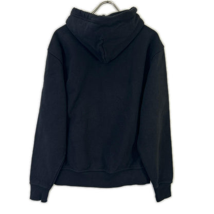 BURBERRY バーバリー 8105364 ブラック ロゴ ノヴァチェックラベル パーカー トップス