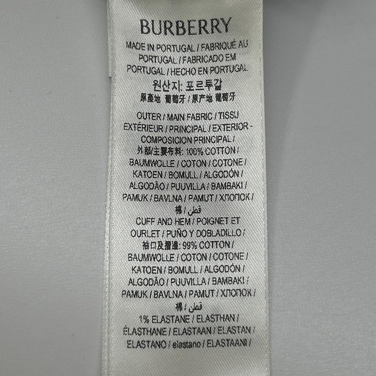 BURBERRY バーバリー 8105364 ブラック ロゴ ノヴァチェックラベル パーカー トップス