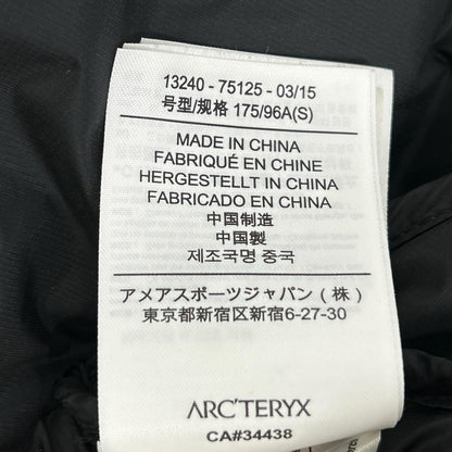 ARC'TERYX アークテリクス 13240 ブラック セリウムLT フーディー ダウンジャケット ジャケット