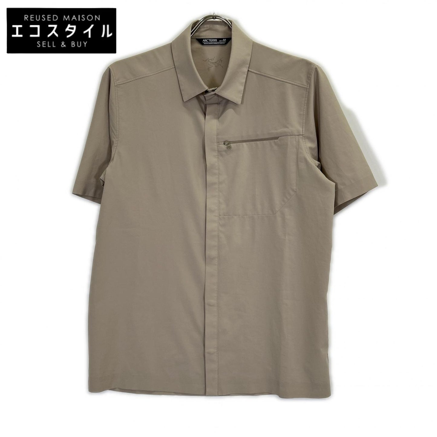 ARC'TERYX アークテリクス 25214 ベージュ スカイライン ショートスリーブ 半袖シャツ トップス