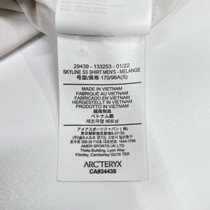 ARC'TERYX アークテリクス 29439 ホワイト スカイライン ショートスリーブ 半袖シャツ トップス