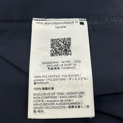 ARC'TERYX アークテリクス X000007410 ネイビー スカイライン LS 長袖シャツ トップス