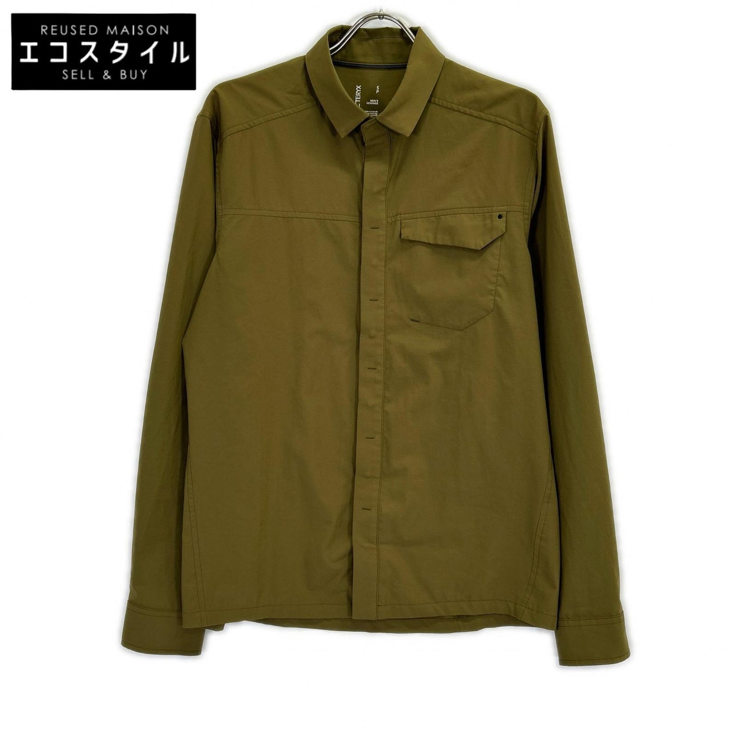 ARC'TERYX アークテリクス 19065 カーキ スカイライン LS 長袖シャツ トップス