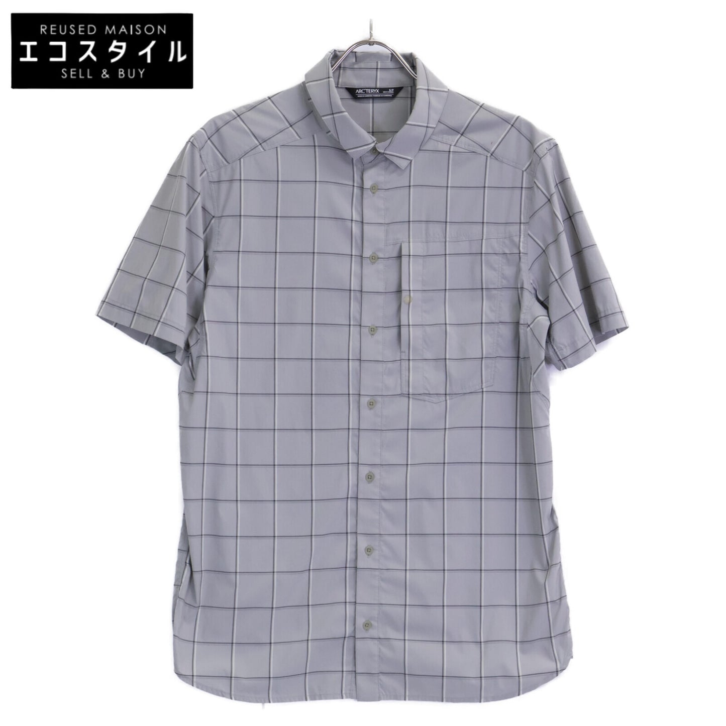 ARC'TERYX アークテリクス 23019 グレー リエル SS 半袖シャツ トップス
