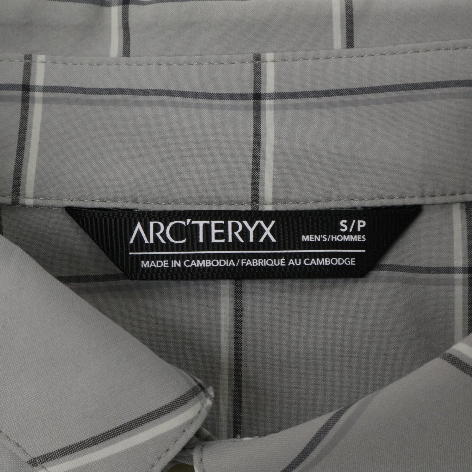 ARC'TERYX アークテリクス 23019 グレー リエル SS 半袖シャツ トップス