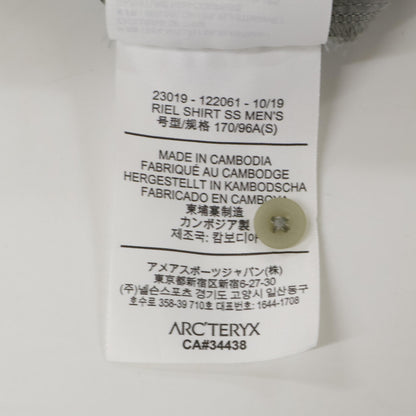 ARC'TERYX アークテリクス 23019 グレー リエル SS 半袖シャツ トップス