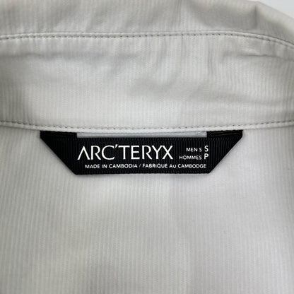 ARC'TERYX アークテリクス 19496 グレー ストライプ a2b SS ポロシャツ トップス