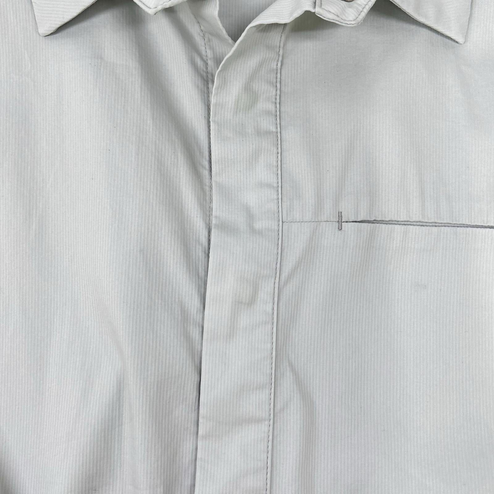 ARC'TERYX アークテリクス 19496 グレー ストライプ a2b SS ポロシャツ トップス
