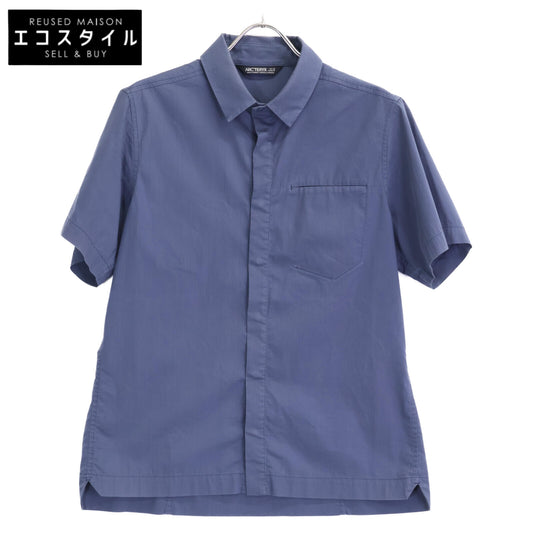 ARC'TERYX アークテリクス 19496 navy ストライプ a2b SS 半袖シャツ トップス
