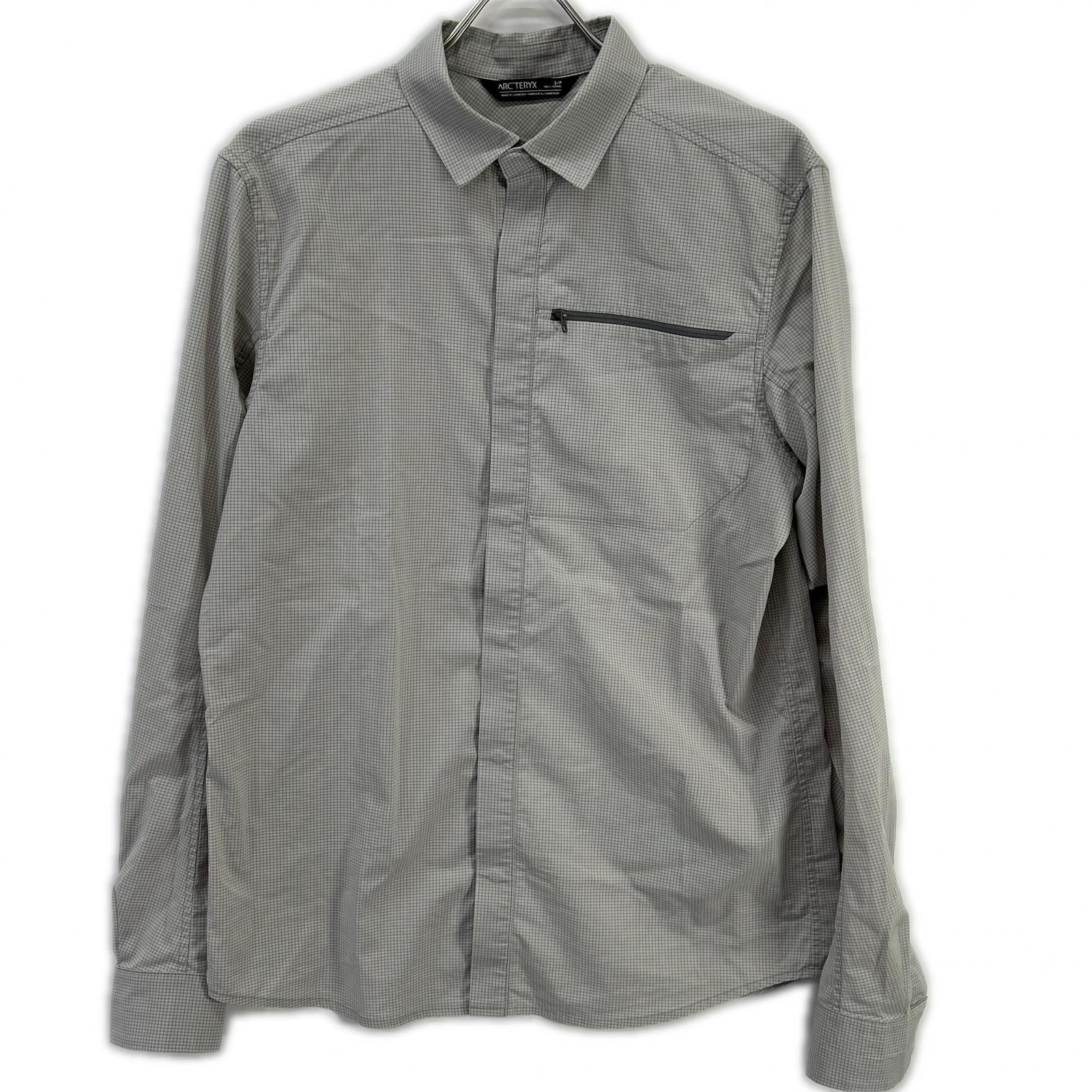 ARC'TERYX アークテリクス 23076 グレー Kaslo カスロ LS 長袖シャツ トップス
