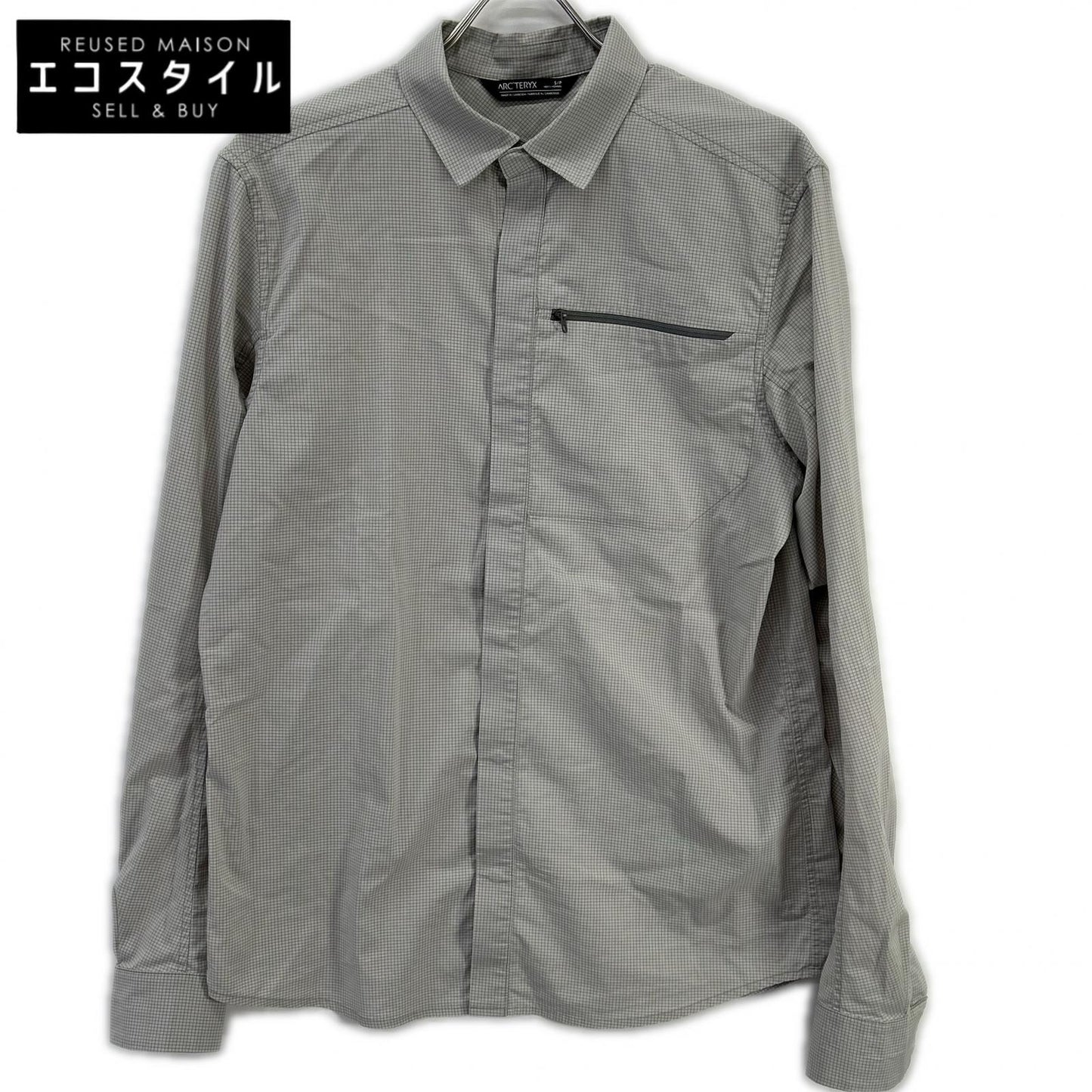 ARC'TERYX アークテリクス 23076 グレー Kaslo カスロ LS 長袖シャツ トップス