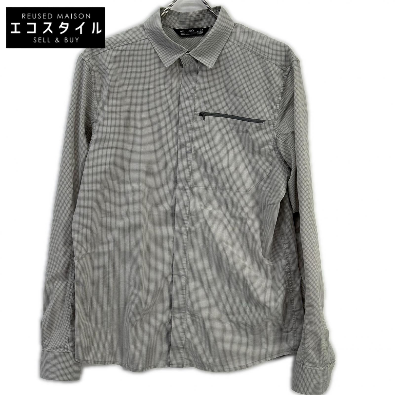 ARC'TERYX アークテリクス 23076 グレー Kaslo カスロ LS 長袖シャツ トップス
