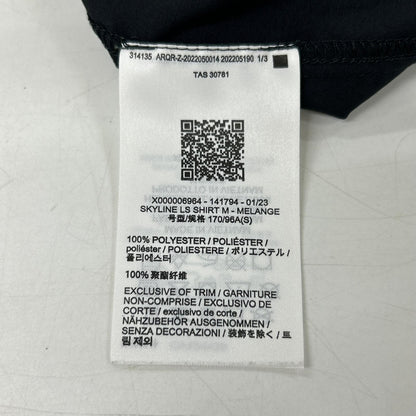 【SALE】 ARC'TERYX アークテリクス X000006964 ブラック スカイライン LS 長袖シャツ トップス