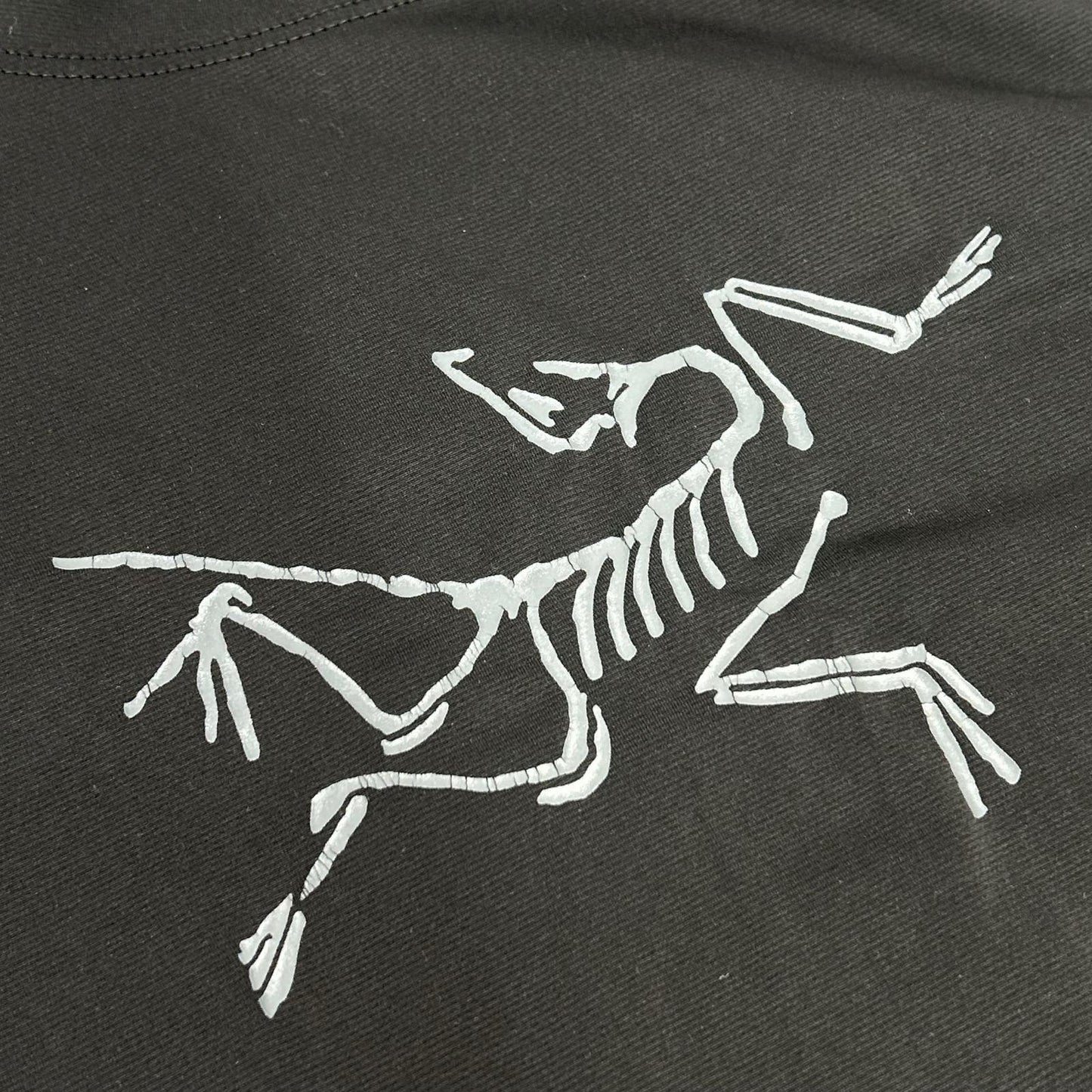 ARC'TERYX アークテリクス 18920 ブラック フェイジック エボリューション クルーネック ロゴ Tシャツ トップス