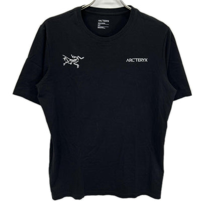 ARC'TERYX アークテリクス 30379 ブラック コットン スプリット SS Tシャツ トップス