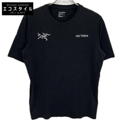 ARC'TERYX アークテリクス 30379 ブラック コットン スプリット SS Tシャツ トップス