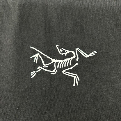 ARC'TERYX アークテリクス 30379 ブラック コットン スプリット SS Tシャツ トップス