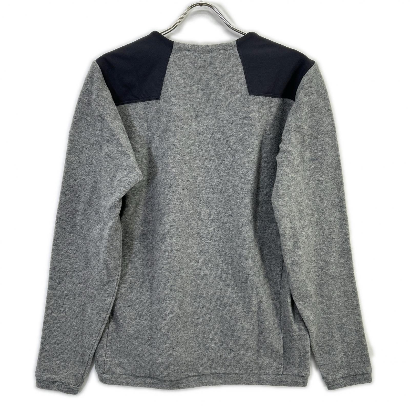 ARC'TERYX Arc'teryx 20155 Gray Novan Crew-Neck Long-Sleeve Knit Sweater Top