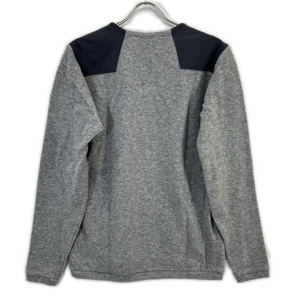 ARC'TERYX Arc'teryx 20155 Gray Novan Crew-Neck Long-Sleeve Knit Sweater Top