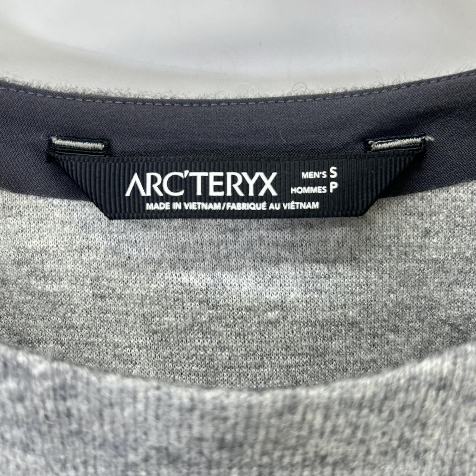ARC'TERYX Arc'teryx 20155 Gray Novan Crew-Neck Long-Sleeve Knit Sweater Top