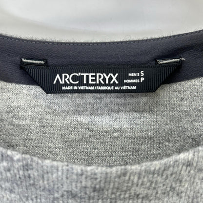ARC'TERYX Arc'teryx 20155 Gray Novan Crew-Neck Long-Sleeve Knit Sweater Top