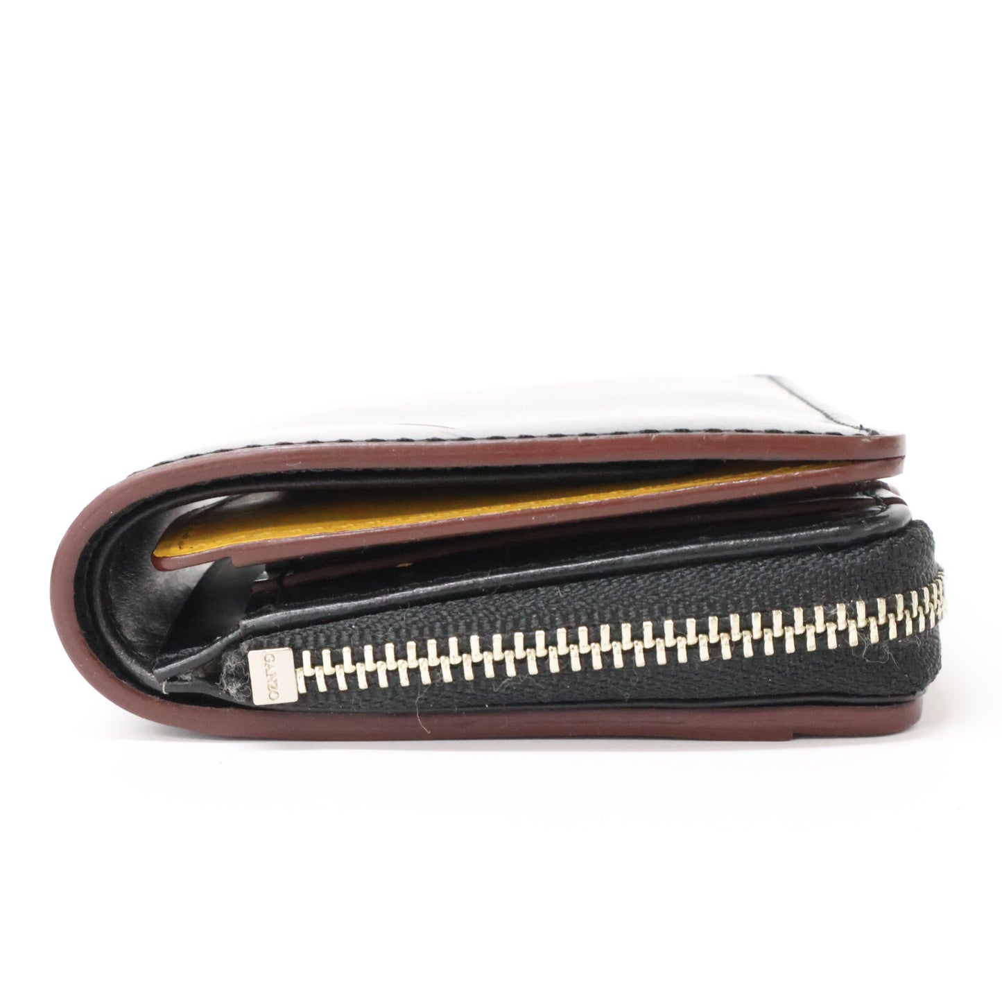 GANZO ガンゾ 59071-10 AVON エイボン Lファスナー二つ折り財布 二つ折り財布（小銭入れあり）