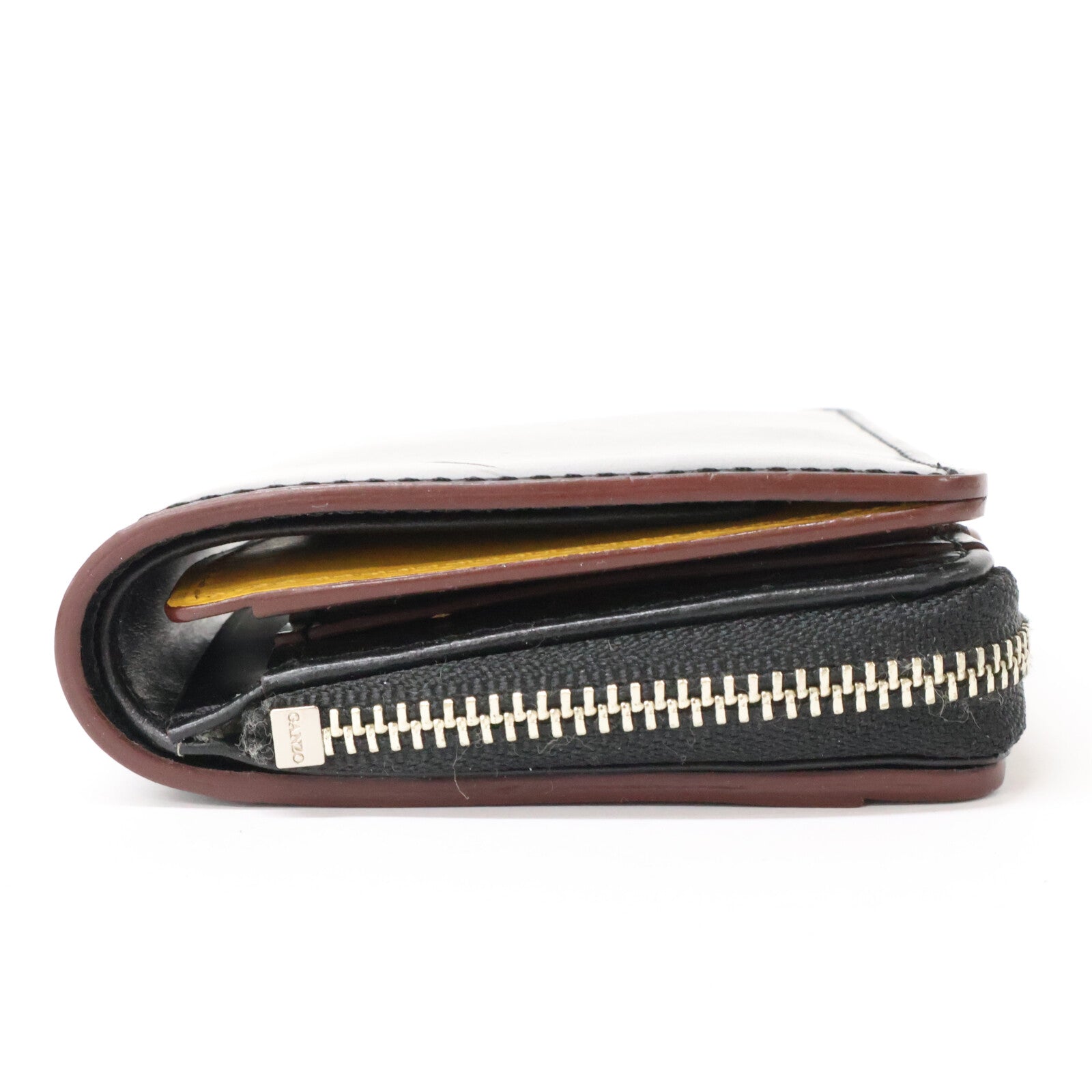 GANZO ガンゾ 59071-10 AVON エイボン Lファスナー二つ折り財布 二つ折り財布（小銭入れあり）