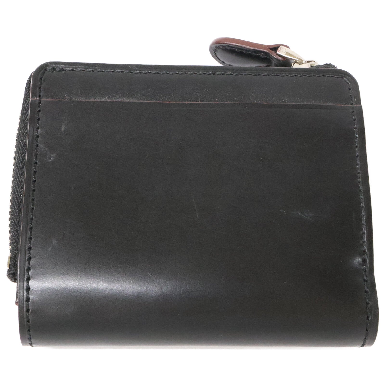 GANZO ガンゾ 59071-10 AVON エイボン Lファスナー二つ折り財布 二つ折り財布（小銭入れあり）