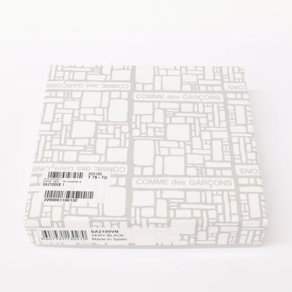 COMMEdesGARCONS コムデギャルソン SA2100VB ラウンドジップ レザー 2つ折り財布 二つ折り財布（小銭入れあり）