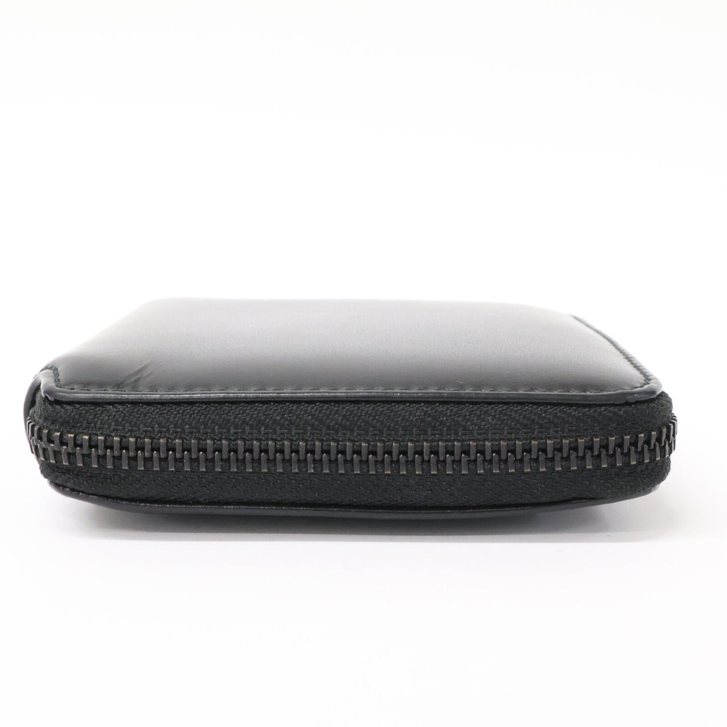 COMMEdesGARCONS コムデギャルソン SA2100VB ラウンドジップ レザー 2つ折り財布 二つ折り財布（小銭入れあり）