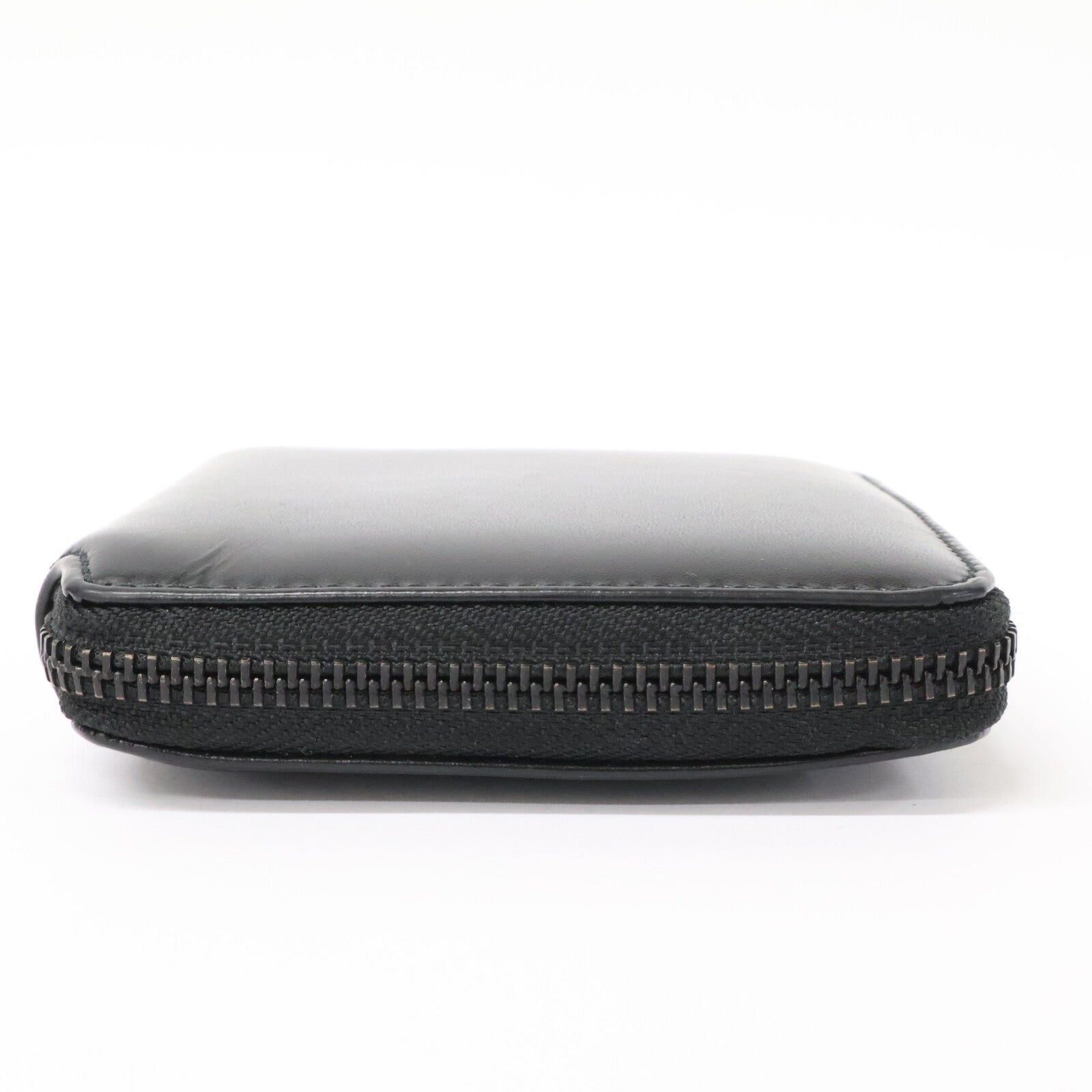 COMMEdesGARCONS コムデギャルソン SA2100VB ラウンドジップ レザー 2つ折り財布 二つ折り財布（小銭入れあり）