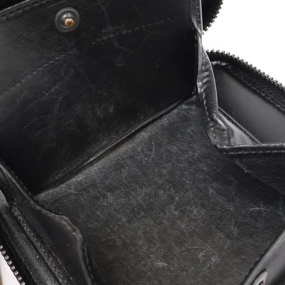 COMMEdesGARCONS コムデギャルソン SA2100VB ラウンドジップ レザー 2つ折り財布 二つ折り財布（小銭入れあり）