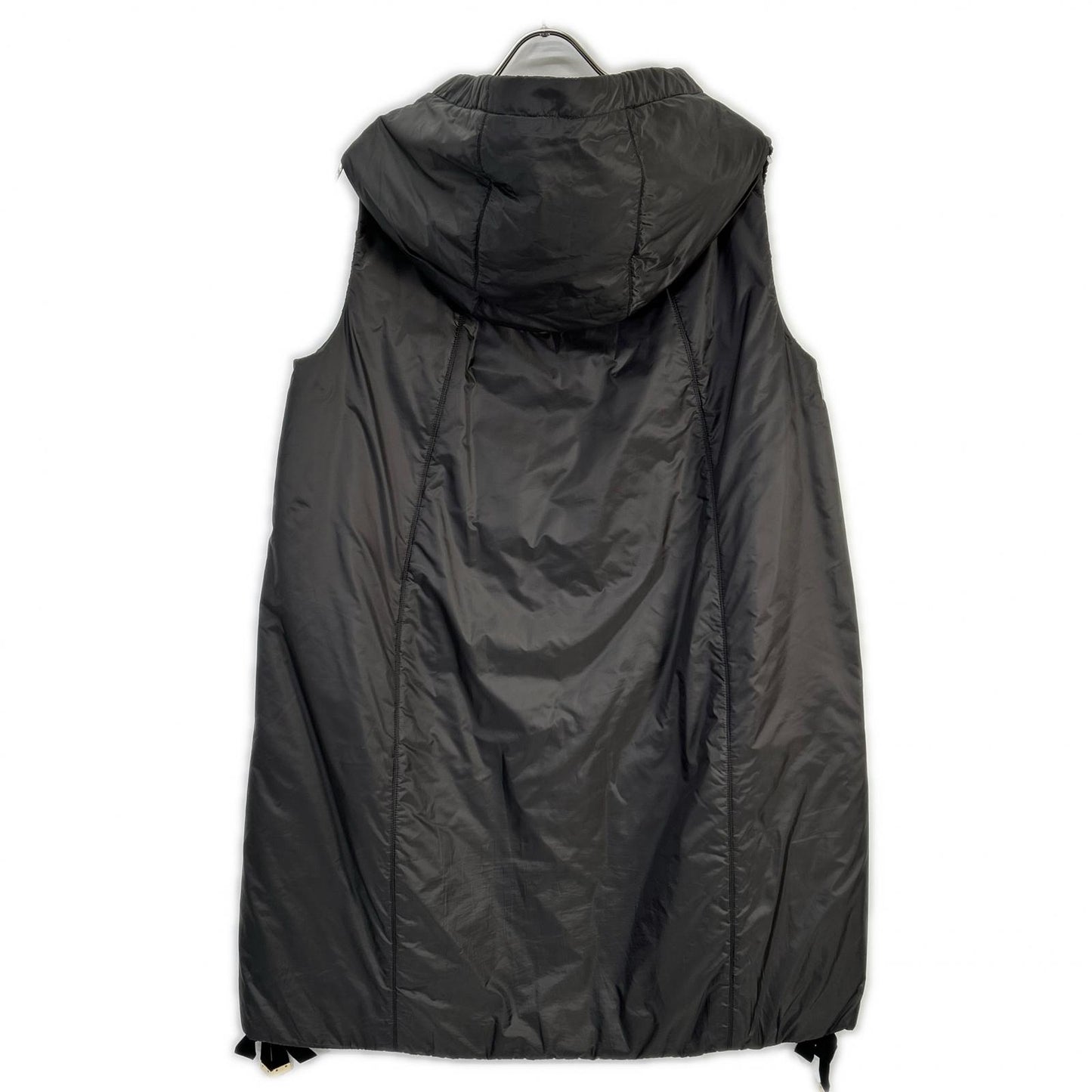 Max Mara 929602146 Gray The Cube Camelux Padded Long Vest Vest