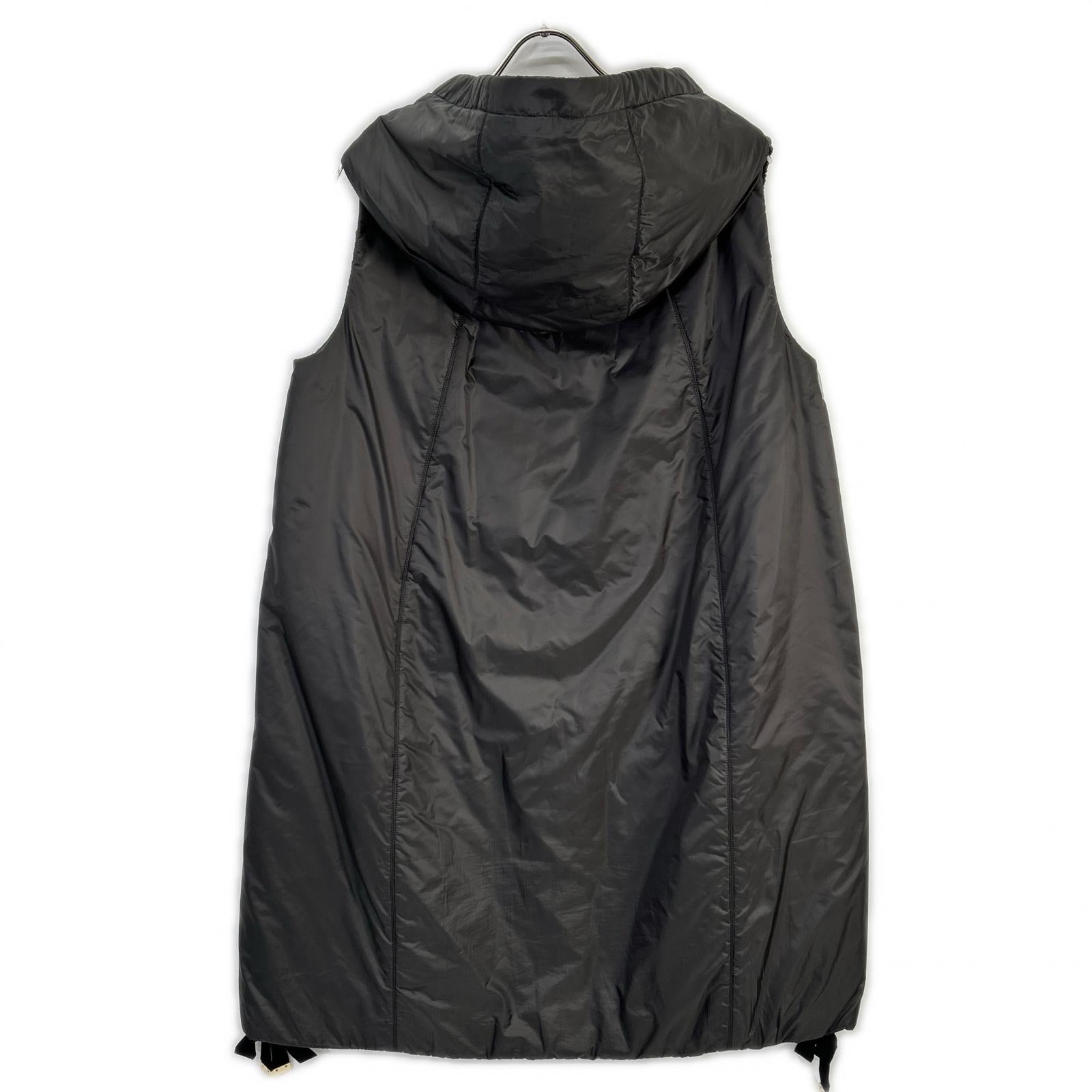 Max Mara 929602146 Gray The Cube Camelux Padded Long Vest Vest