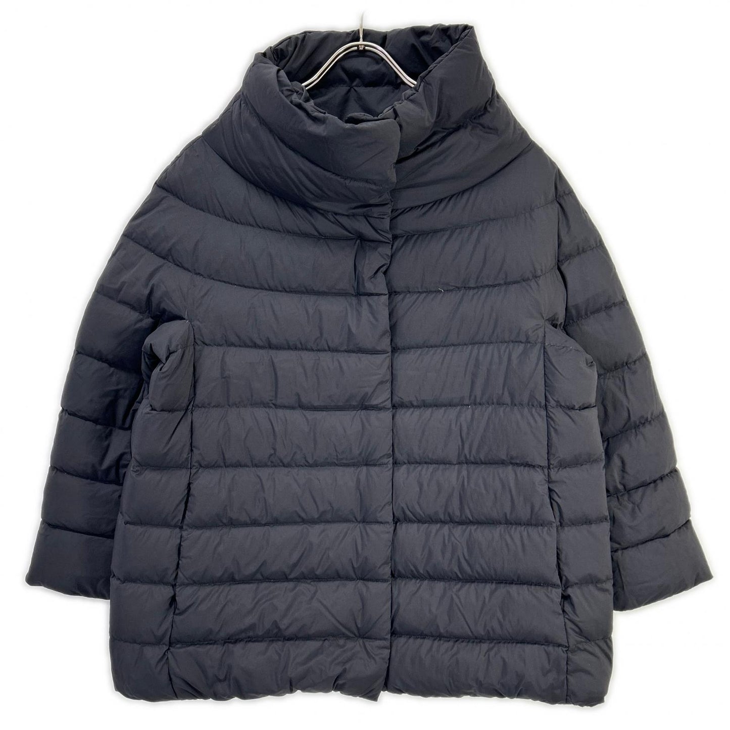 HERNO ヘルノ P10506D ブラック スタンドカラーダウンジャケット ジャケット